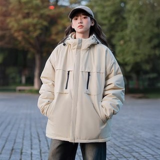 iWorkOut 冬天鋪棉外套 男女款 素面保暖外套 厚外套 似羽絨外套 B509