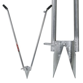 카시안 감자 파종기 집게삽 백색 IK 고추 모종 씨앗 이식기, 소, 1개