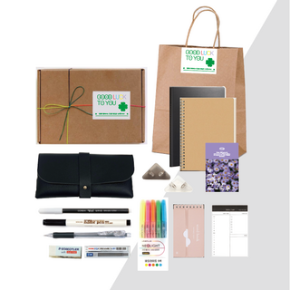 리틀제제 프리미엄 졸업 입학 선물 학용품 21종 문구 세트, 1박스, 실속형