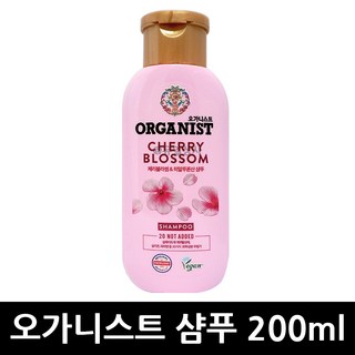 오가니스트 체리블라썸 샴푸, 200ml, 3개