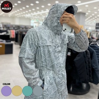 밀레 등산 남녀공용 레인코트 우비_JK, 퍼플(72)