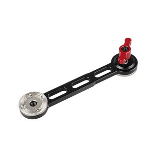 Rosette ARRI M6 익스텐션 마운트 암나사 어댑터 DSLR 카메라 케이지 리그 레일 핸들 카메라용 15mm 로드 클램프 브래킷, 1개, 01 Red Screw Version