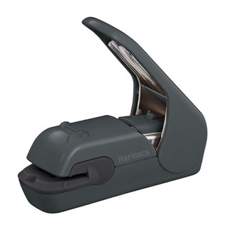 KOKUYO 無針訂書機 美壓版5枚 環保釘書機 SLN-MPH105 壓紋訂書機, 霧黑, 1個