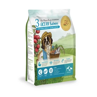 瑞威 3號海洋鮭魚 機能配方 狗飼料 2公斤 過敏控制, 2kg, 1個, 鮭魚