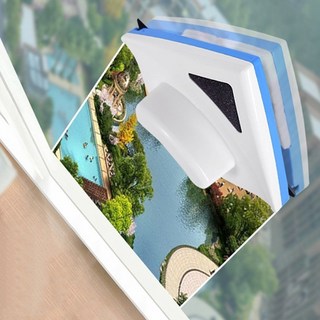 안과 밖을 동시에 초강력 양면 자석 유리창문닦이 청소클리너 3~10mm두께용, 단품