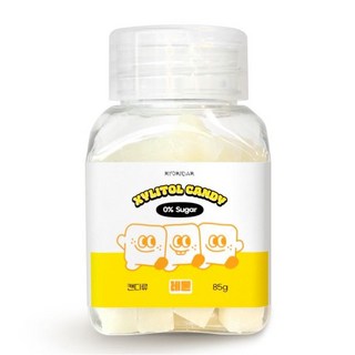 묘미담 무설탕 자일리톨 캔디 레몬, 5개, 85g