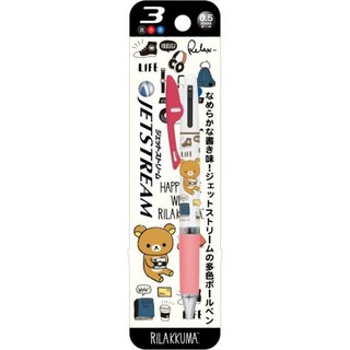 角落生物 拉拉熊 日本製 JETSTREAM 三色筆 - 流暢油性筆, 1個, 拉拉熊-B