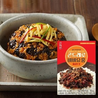 산채만 [산채만] 비벼요 곤드레 매콤한맛 80g 16봉, 16개