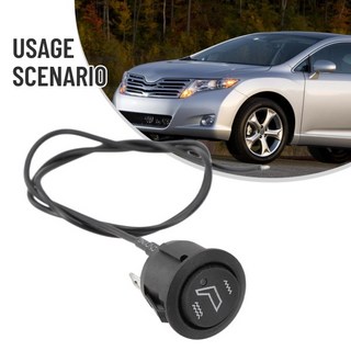 공조기 버튼 자동 시트 히팅 제어 스위치 버튼 SUV 3핀 원형 열선 로커 상/하향/오프 12V