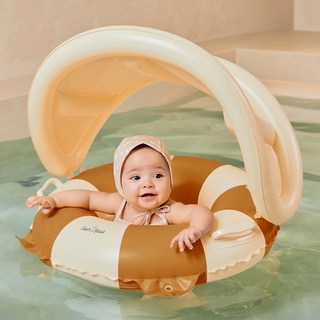 스윔어바웃 클래식 그늘막 보행기 튜브 세트, 샌드 브라운(CW03), 1개