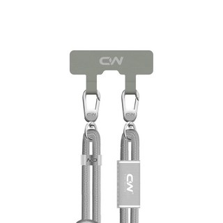 CW極上雙鉤手機掛繩墊片 雙鈎手機夾片 吊繩掛片 手機殼掛繩夾片 背帶固定片 加強夾片 掛繩片 超薄墊片掛繩 短夾片, 黑色, 1個, 黑色