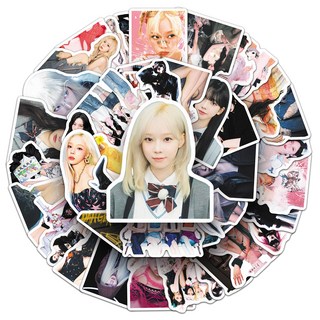 아이브 에스파 블랙핑크 아이돌 굿즈 스티커 장원영 윈터 카리나 지젤 닝닝 제니 다꾸 폰꾸 캐리어 노트북 비공굿 도무송, 1개, 에스파A