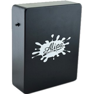 Alipa 愛力霸 旅行木箱鼓 原木色/黑色 台灣品牌 Cajon 旅行用迷你木箱鼓 附攜行袋1個, 1個, 黑色