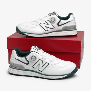 뉴발란스 574 보아 골프화 WT/GR 국내매장판