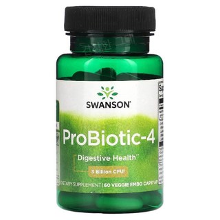 Swanson 락토바실러스 30억 CFU 프로바이오틱 보충제 60베지캡슐, 60정, 1개