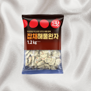 식자재왕 잡채해물완자 냉동식품, 2개, 1.2kg