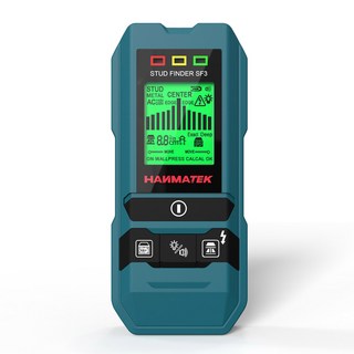 HANMATEK SF3 4 in 1 스터드 파인더 목재 금속 탐지 라이브 케이블 측정 벽 탐지기 스캐너, 3) SF3