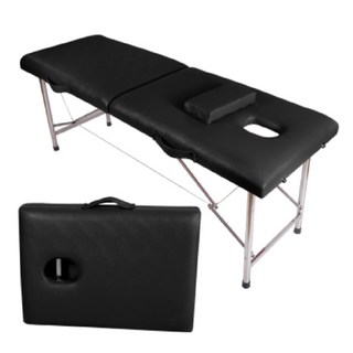 【彬彬小舖】台灣出貨 銷量冠軍 『折疊按摩床-不鏽鋼支架』贈頭枕 床罩 完全免安裝 加厚板材 耐磨皮革 推拿床/美容床, 1個, 按摩床(寬60)贈頭枕+床罩