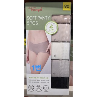 트라이엄프 소프트 미디 팬티 5매