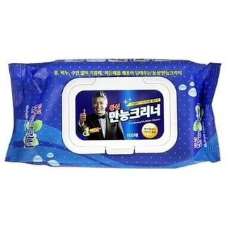 동성 만능크리너 티슈타입(100매), 단품