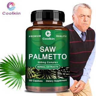 남성 전립선 건강 지원 모발 성장 촉진 소변 기능 개선 소빌 팔메토 베리 추출물 함유 천연 성분 프로스테이트 케어 캡슐, 3개, 120정