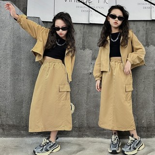 UPPERCUT 여아 상하복 세트 치마상하복 집업자켓 롱스커트 셋업 투피스 치마세트 원피스세트