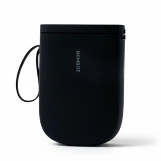 精臣D11H標籤打印機小型便攜式藍牙家用姓名貼價格標籤防水熱感應標籤機, 1個, 曜石黑, D11-H 曜石黑