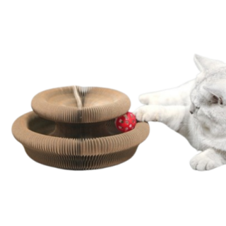 고양이 스크래쳐 둥지 공놀이 장난감, 고양이발바닥, 1개