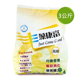 藻康富 高纖均衡營養品 3Kg/包, 1個