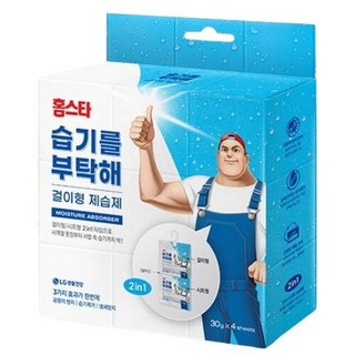 홈스타 습기를 부탁해 걸이형 4개입, 30g, 6개