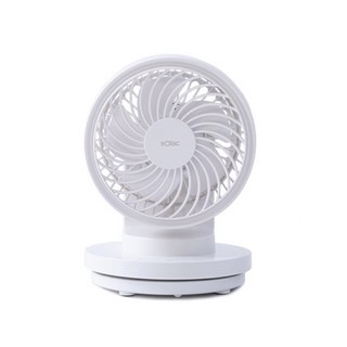 Solac SFA-F01 6吋DC無線行動風扇 循環扇 多角度調整 靜音節能, 白色