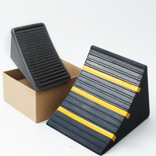 LINJIN 대형 고임목 대형 차량 버팀목 1세트 고강도 내구성 특별기획, 2개