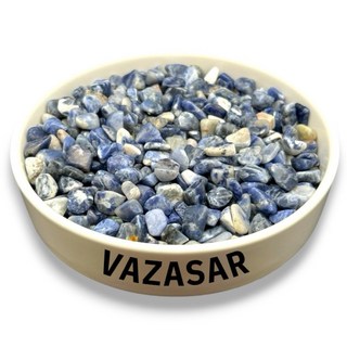 天然藍紋石蘇打石方鈉石碎石，能量石療癒石，提升專注力，居家裝飾擺件, 商品編號A127/藍紋石,7-14mm/100克, 1個