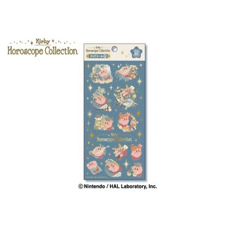 幸幸貓 現貨 日版 星之卡比 星座系列 透明貼紙 卡比貼紙 可愛卡通貼紙, 1個, B
