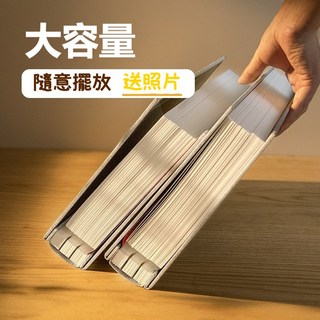 棉麻相冊DIY手工粘貼式家庭影集大容量覆膜紀念冊，溫馨家庭回憶珍藏, 棉麻-時光,20頁（40面）白頁