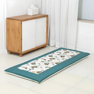 사계절 요솜 보료 매트 + 부직포 보관용 가방, 그린