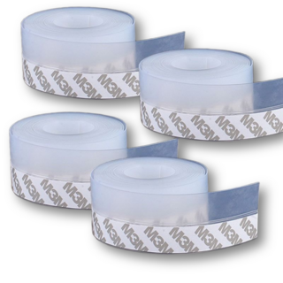 휴로아 실리콘 문풍지 외풍차단 창틀단열 45mm 길이 6M, 4개