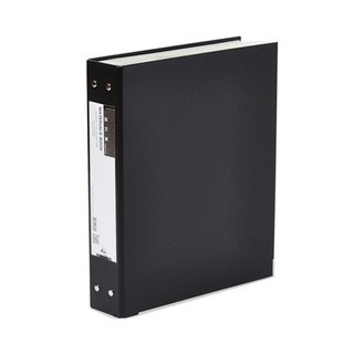 플러스샵 대용량 합지 사다리 자료집 클리어파일 A4 블랙 100매, 1개