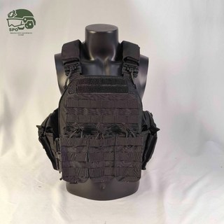 방탄조끼 전술조끼 경량 보호조끼 생활방범 남녀공용 절단방지 안전복, Tactical vest black