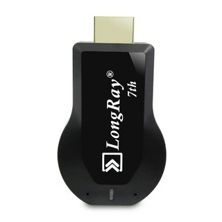 【七代LongRay】雙核心高畫質全自動無線影音傳輸器(附觸控筆+充電器), 1個, 黑