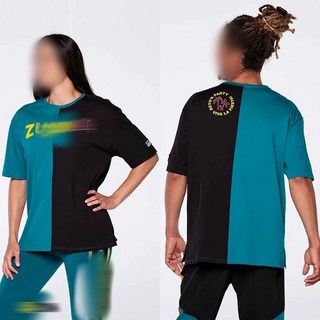 줌바웨어 반팔댄스복 줌바 걸스 에어로빅복