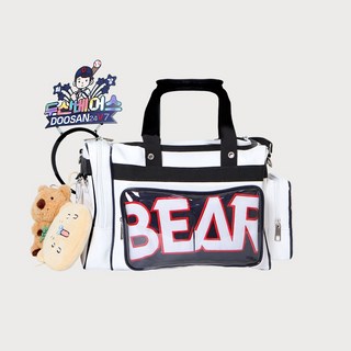 아임아임 야구직관 가방 라지/스몰 국내산/덕질/패션/콘서트/응원/보스턴백/크로스백, 1개, 화이트