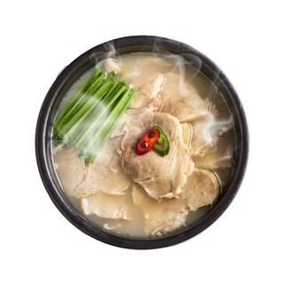 동백국밥 정통 부산 프리미엄 한돈 돼지국밥, 4개, 570g