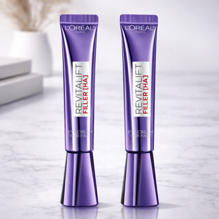 【小緣精選】LOREAL PARIS巴黎萊雅 玻尿酸眼霜級撫紋精華霜3.0 MAX 紫熨斗 30ML, 2件