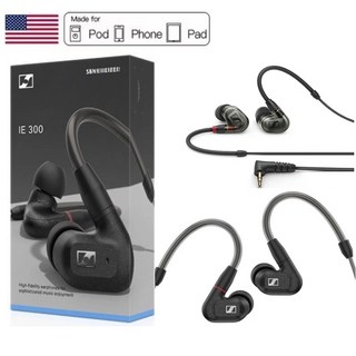 入耳式耳塞式 IE 300 100 40 PRO 動圈式入耳監聽耳機 有線耳機 AUX耳機插口, IE40pro白色