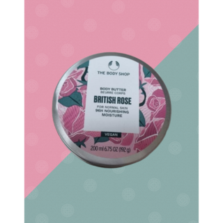 [AK플라자] [더바디샵] 브리티쉬 로즈 바디 버터 200ML, 1개