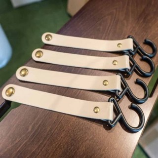 차박걸이 감성캠핑행어 인디언행거 캠핑 우드 행어, 브라운