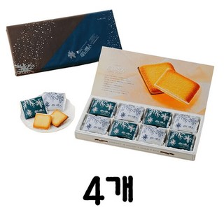 이시야 시로이 코이비토 믹스 화이트 블랙 24개입 4개세트, 4개