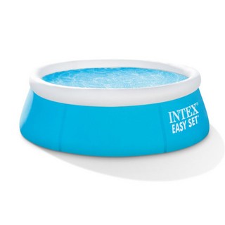 인텍스 이지셋 원형 베란다 풀장, 혼합 색상, 1개