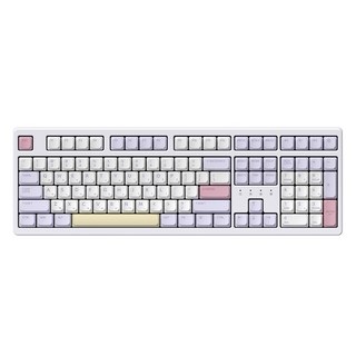 한성컴퓨터 8K 유무선 게이밍 기계식키보드 브라운슈가 토독 35g, 저소음 갈축, TFG Cloud Max CF 동그리, 퍼플하트